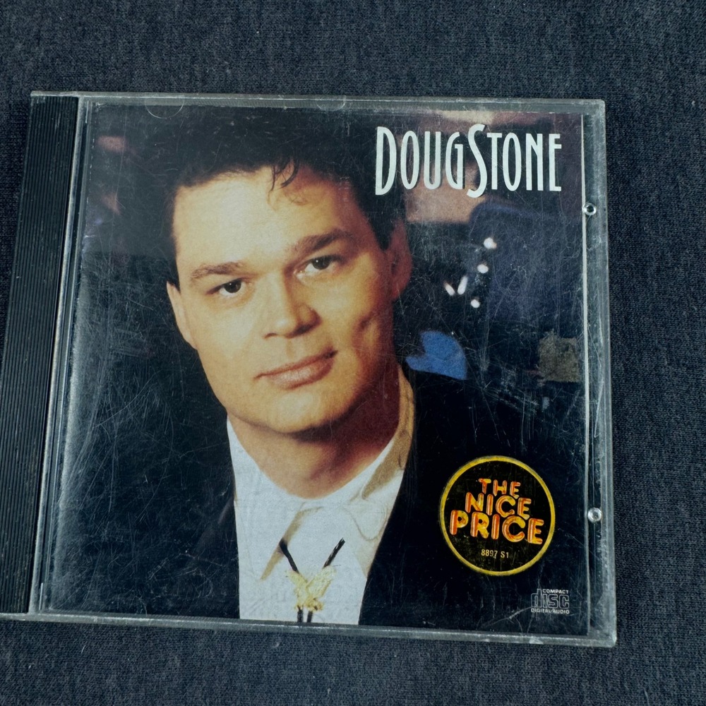 Doug Stone Self-Titled Debut Album CD 1990 Epic Records 90s Country Music